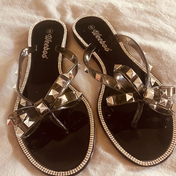 Sparkly Statement sandals - Picture 1 of 4